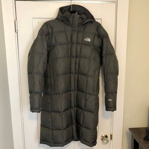 North Face Down Parka - Dark Gray